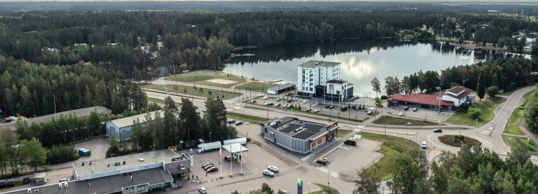 Siltakylän ilmakuva