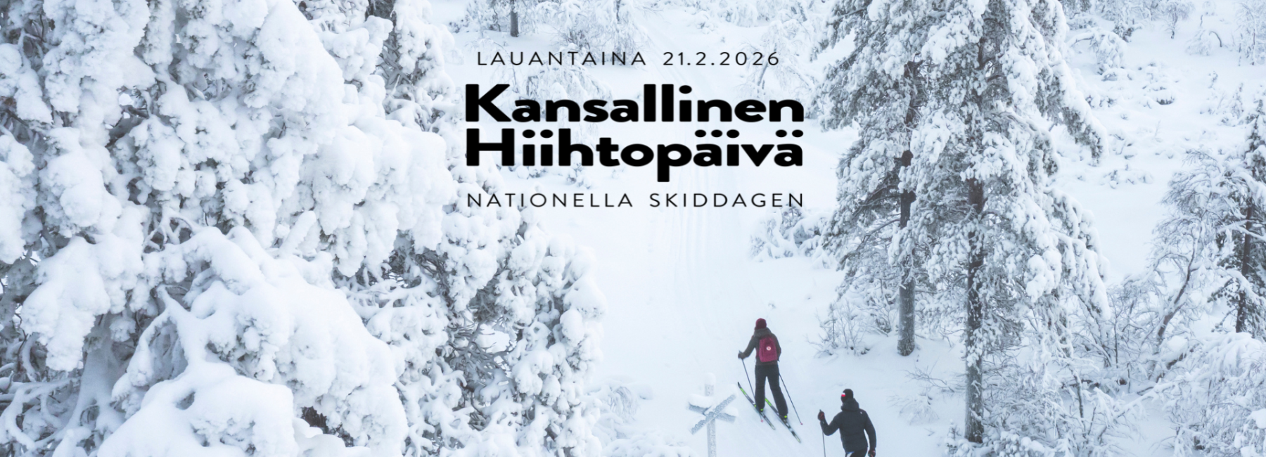 Kansallinen hiihtopäivä 21.2.2026