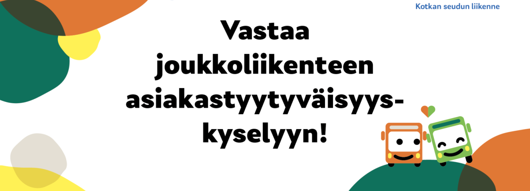 Joukkoliikenteen tyytyväisyyskysely kevät 2026