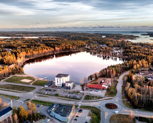 Siltakylä ja Huutjärvi. Pyhtään kunta / Carl Svanfält