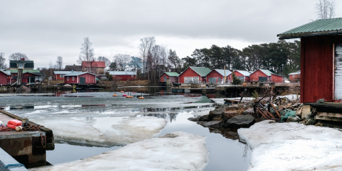 Jäänlähtö Kaunissaaressa